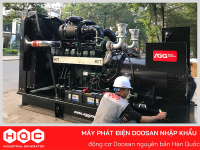 8 phụ kiện ti&ecirc;u chuẩn miễn ph&iacute;, khi mua m&aacute;y ph&aacute;t điện Doosan nhập khẩu